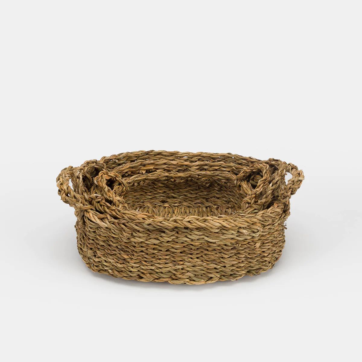 Frankie Seagrass Baskets S/3 | Amber Interiors