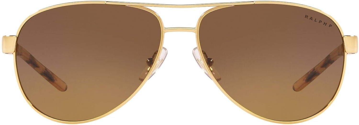 Ralph by Ralph Lauren Women's Ra4004 Metal Sunglasses | Amazon (US)