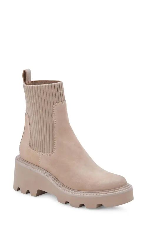 Dolce Vita Hoven H2O Waterproof Bootie in Dune Leather H2O at Nordstrom, Size 9 | Nordstrom