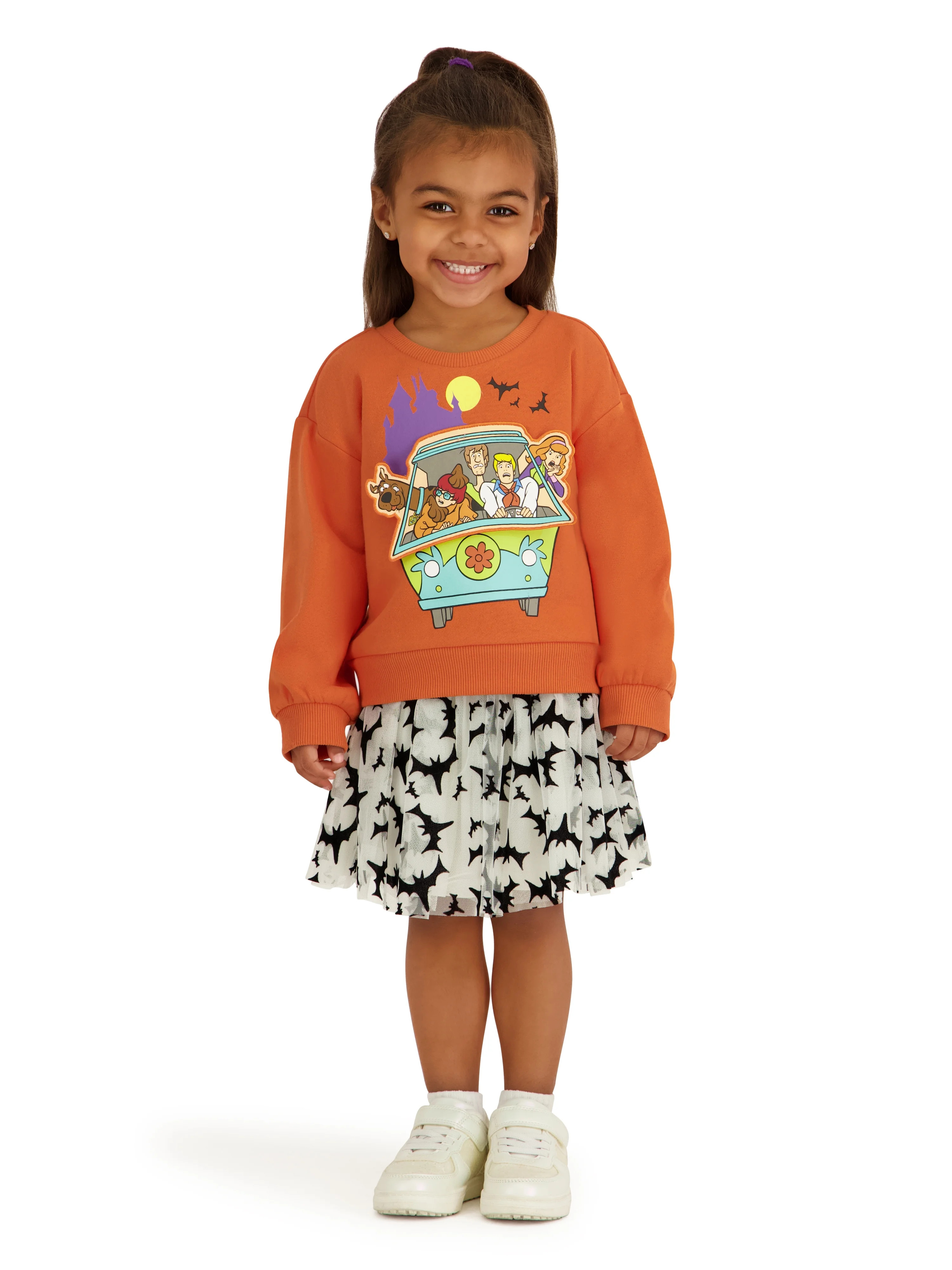 Scooby Doo Toddler Girls 3 Piece Tutu Skirt Set, Sizes 12M-5T - Walmart.com | Walmart (US)