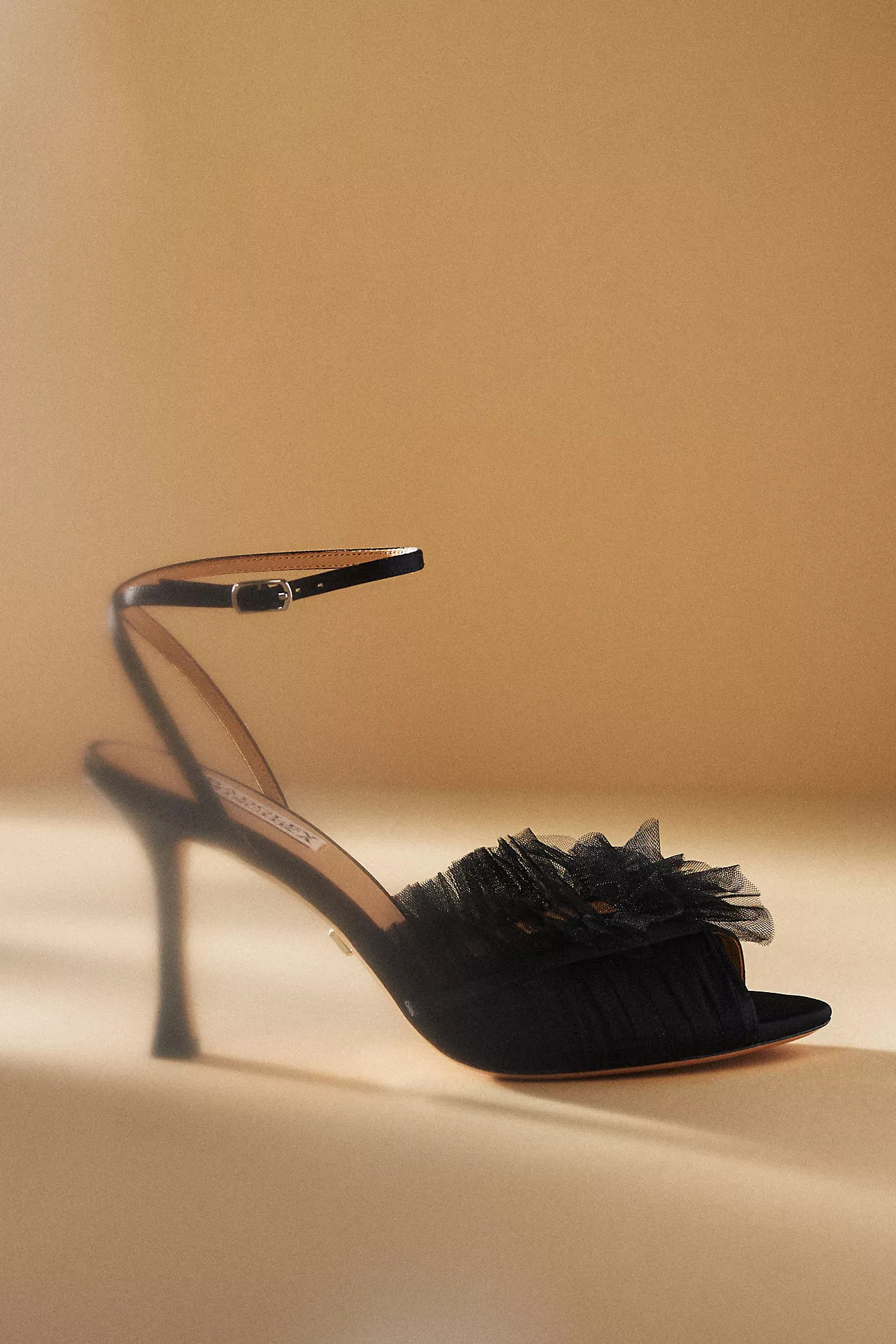 Badgley Mischka Aisha Peep-Toe Stiletto Heels | Anthropologie (US)