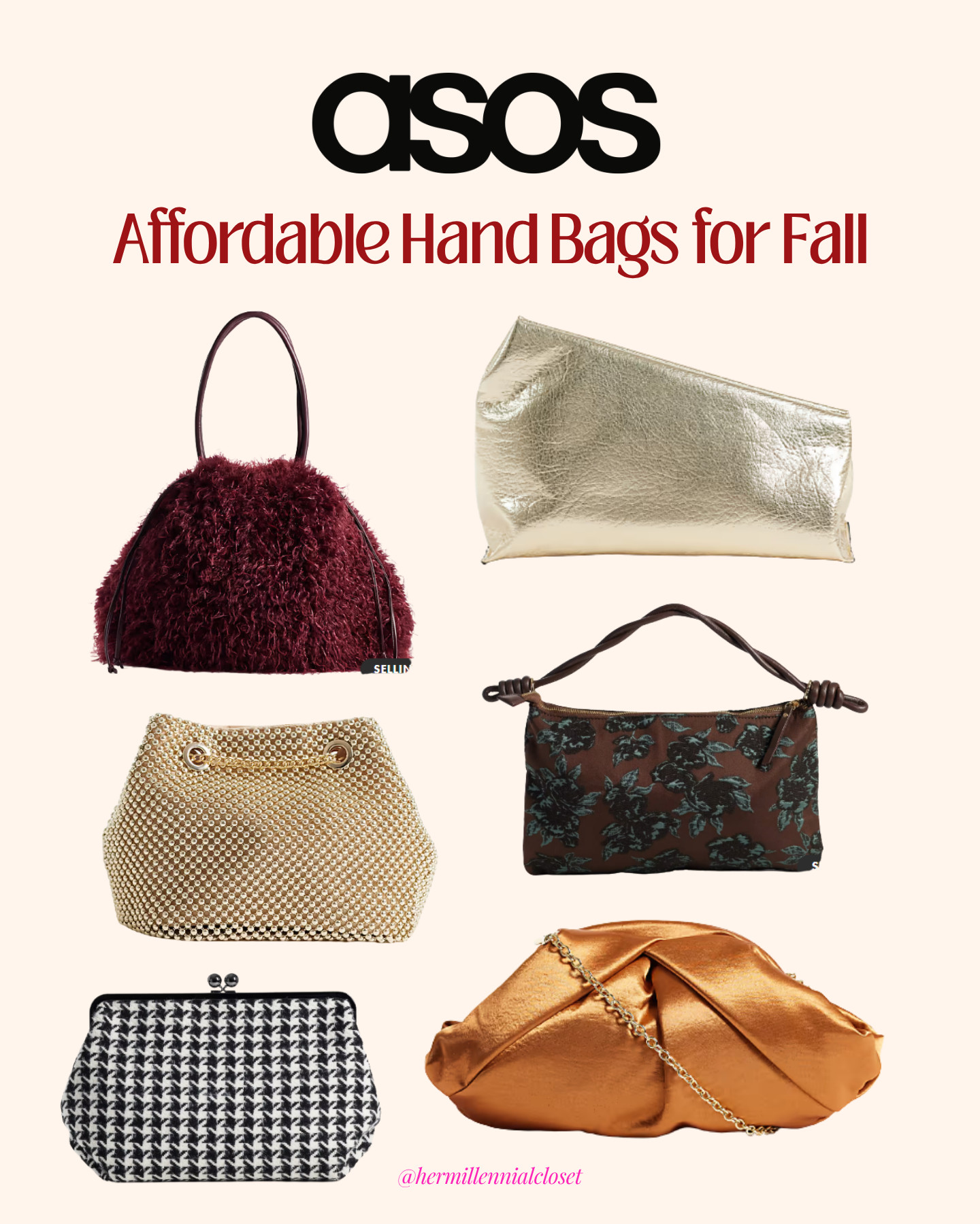 Fall bags from ASOS. What's your pick, Sis? 

 #LTKgrwm #LTKootd