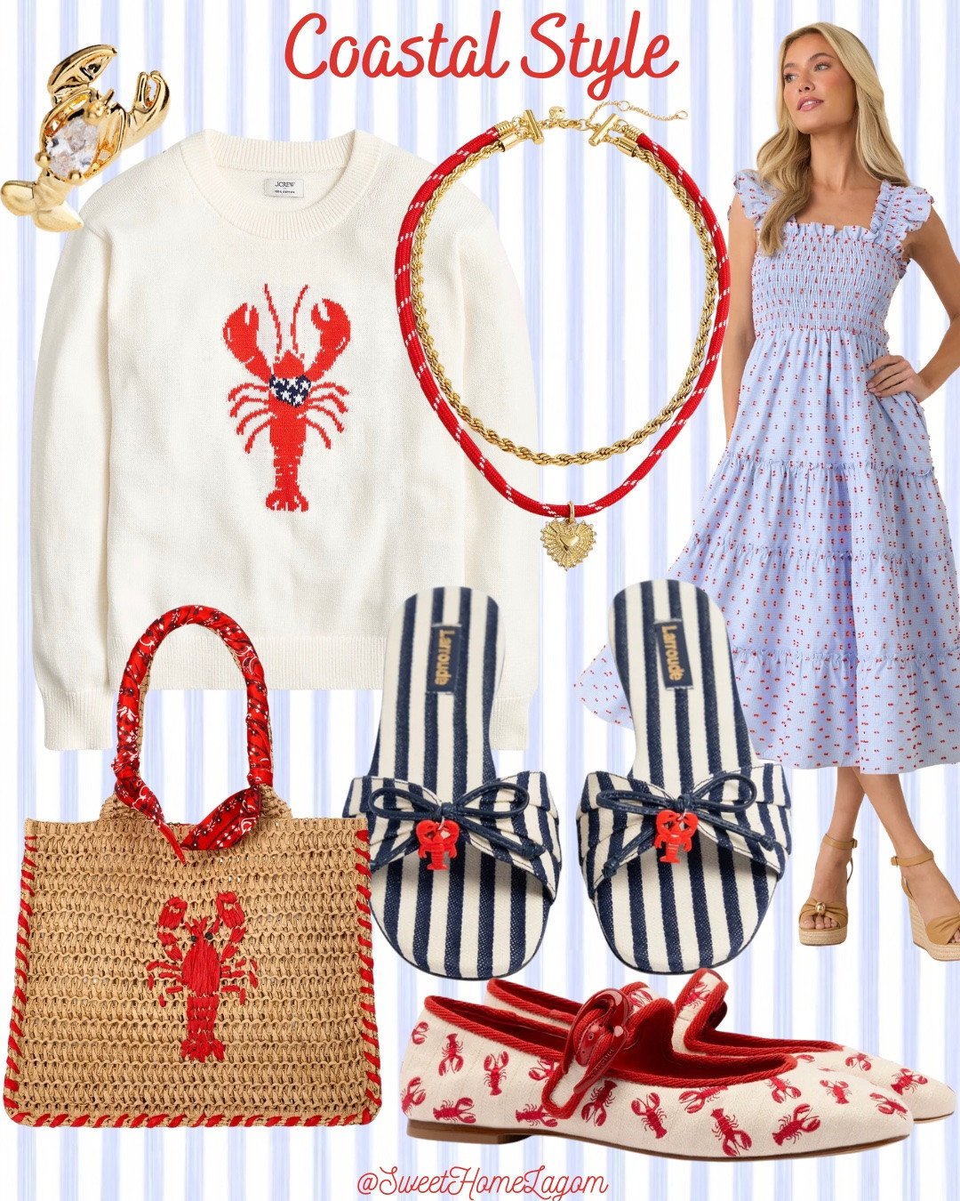 Coastal grandmillennial Americana preppy y2k style

#LTKSeasonal #LTKSaleAlert #LTKOver40