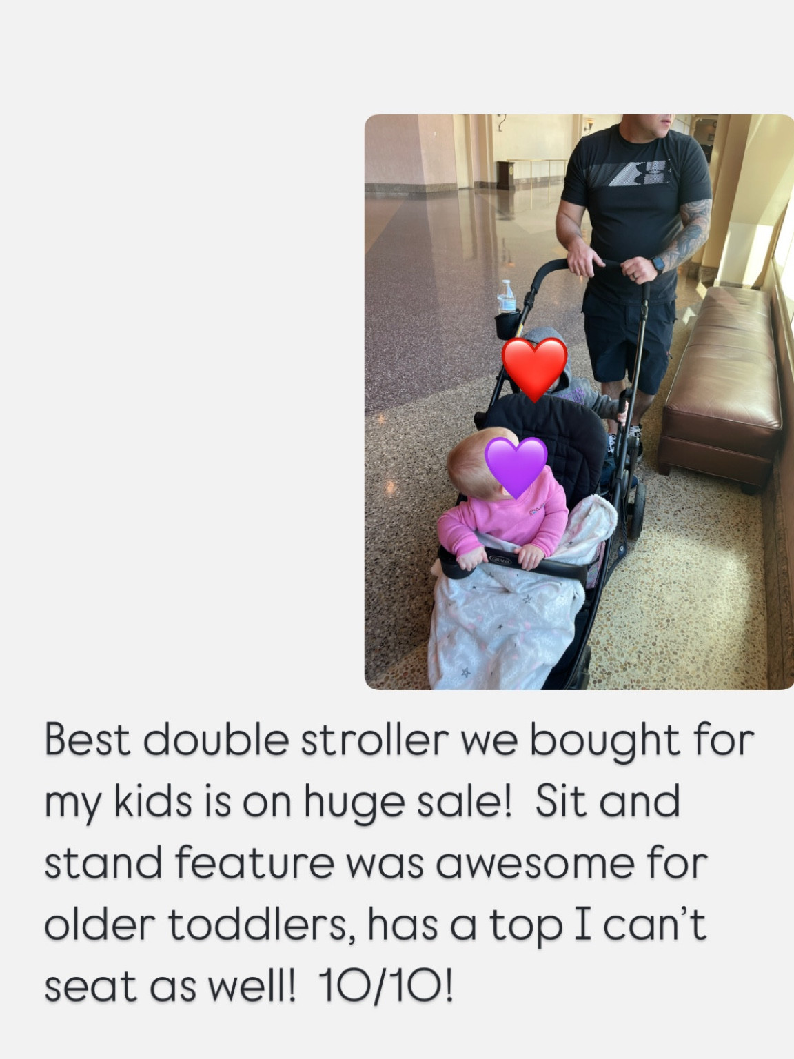 Hands down best double stroller!  Light and so versatile!  On sale now- huge sale so run now! The Rafa model  

#LTKBaby #LTKKids