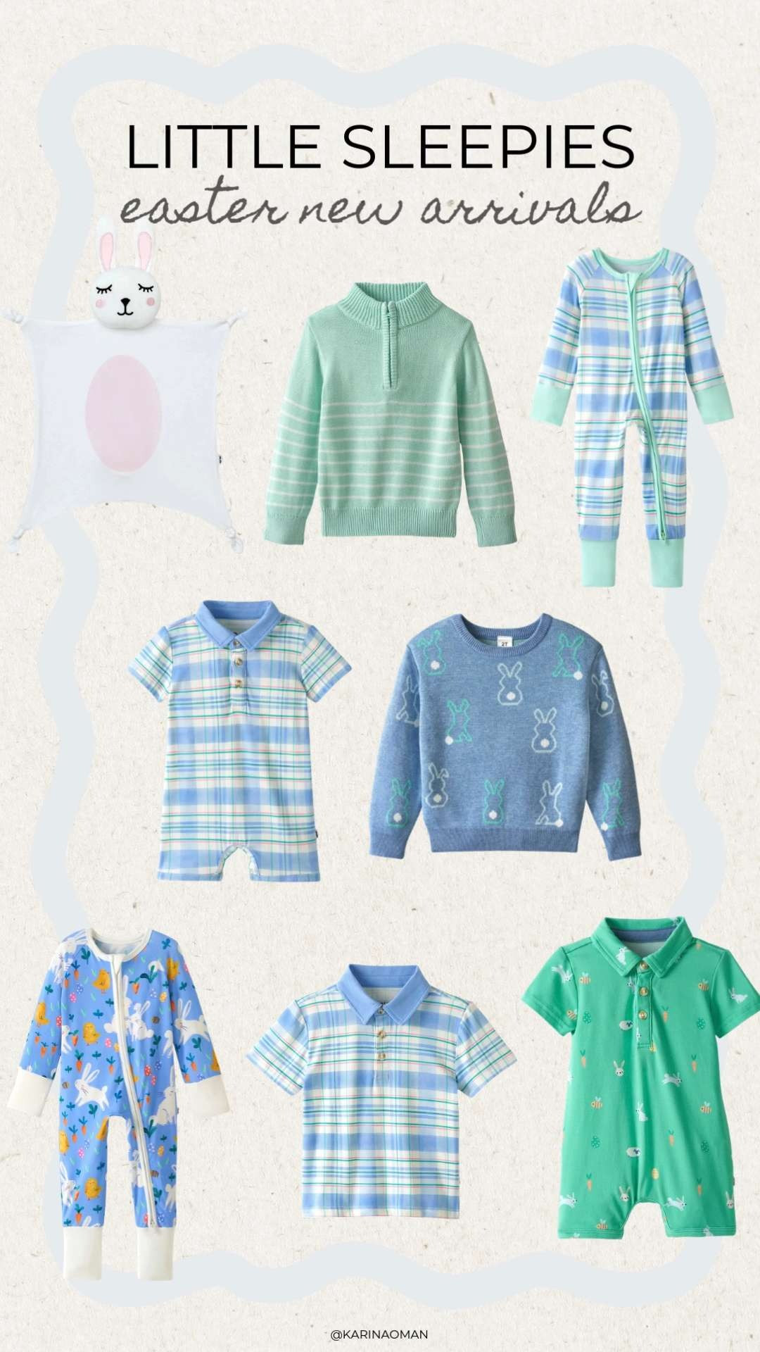 Little Sleepies just launched their Easter Collection and I’m obsessed 🐰🌸

Matching family pajamas have become one of our favorite traditions. Last year we got the plaid and had to restock this year so my son could match us again. The bamboo fabric is SO soft, stretchy, and perfect for babies and toddlers.

They have the cutest bunny prints, spring plaids, and pastel colors. Perfect for Easter morning, spring photos, and cozy nights at home.

#littlesleepies #easterpajamas #matchingfamilypajamas #bamboopajamas #toddlerpajamas #springpajamas #boymom #momlife #familymatching #ltkfamily #ltkseasonal 

 #LTKmomlife #LTKBaby #LTKKids