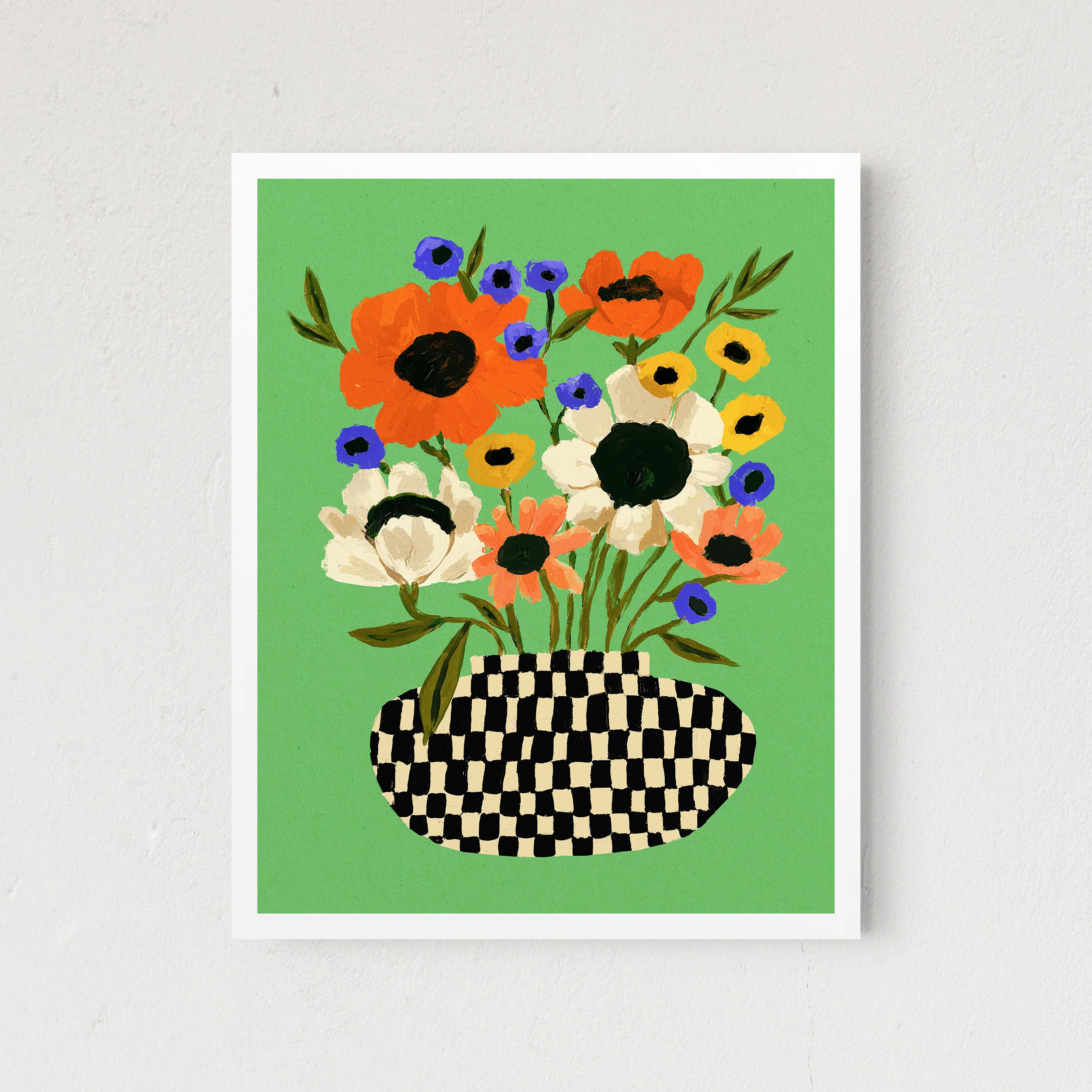 Flowers in a Vase | The Crafted Prints