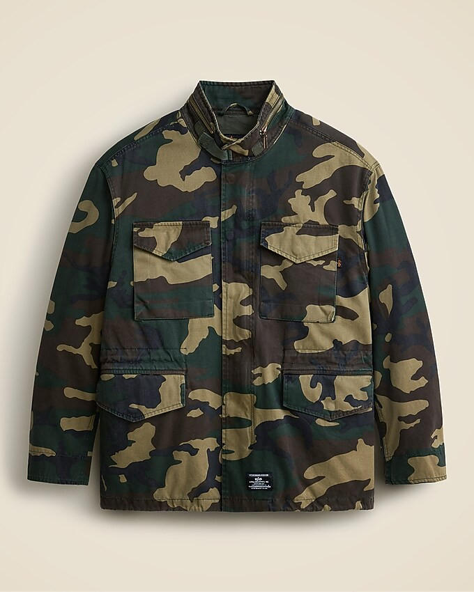 Men's Alpha Industries® M-65 mod gen ii field coat | J. Crew US