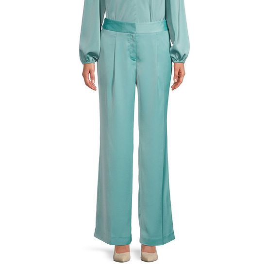 Worthington Womens Mid Rise Wide Leg Palazzo Pant | JCPenney