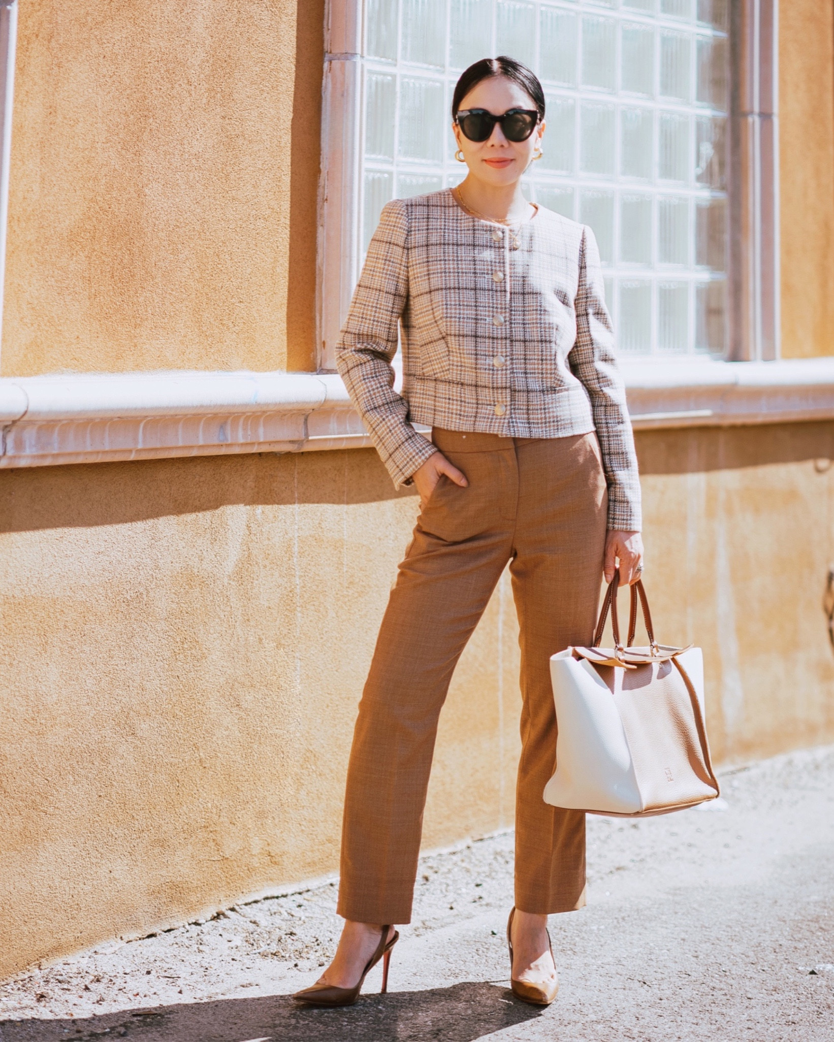 Always like a good fit lady jacket and pants. 
#workwear #businesswear #ladyjacket

#LTKworkwear #LTKover40 #LTKSeasonal