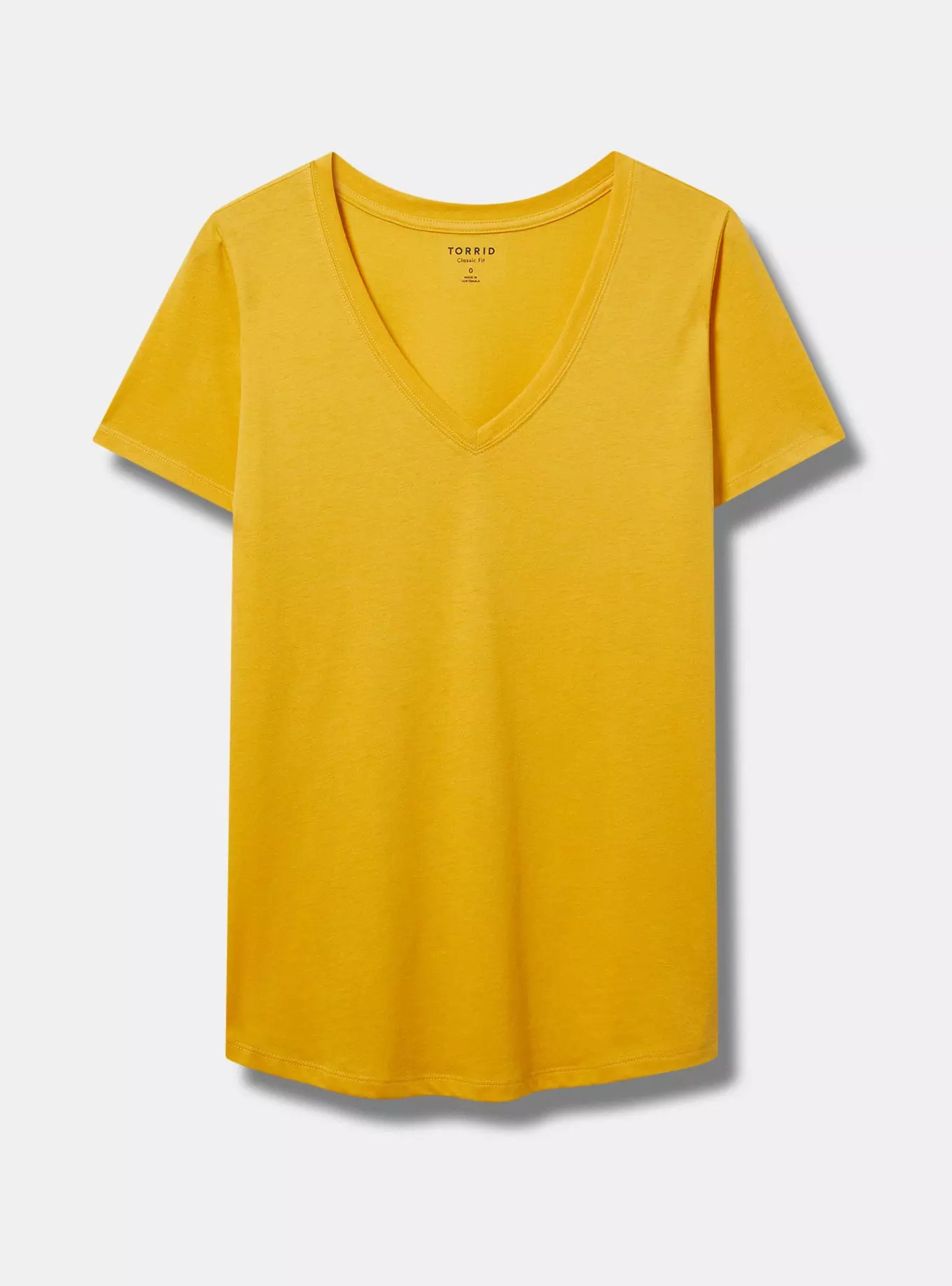 Girlfriend Signature Jersey V-Neck Tee | Torrid (US & Canada)