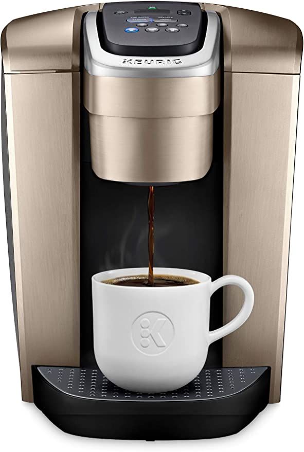 Keurig K-Elite Single Serve K-Cup Pod Coffee Maker, Brushed Gold | Amazon (US)