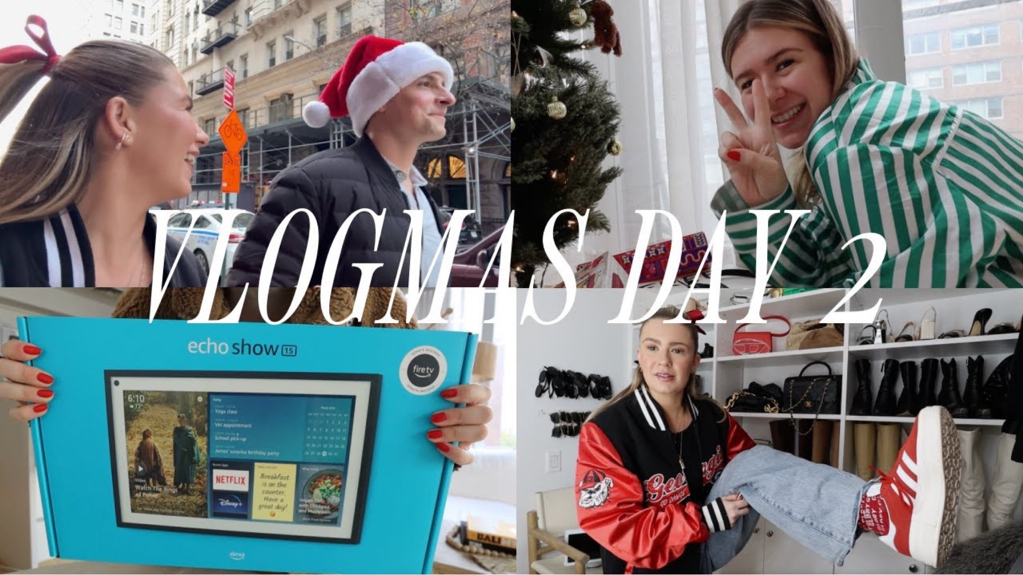 vlogmas day 2!! santa ryan is back, holiday market, and setting up my alexa echo show frame 🎅🏼

#LTKHoliday #LTKSeasonal #LTKstyletip