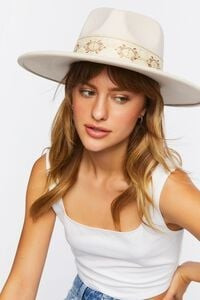 Baroque-Trim Cowboy Hat | Forever 21 (US)