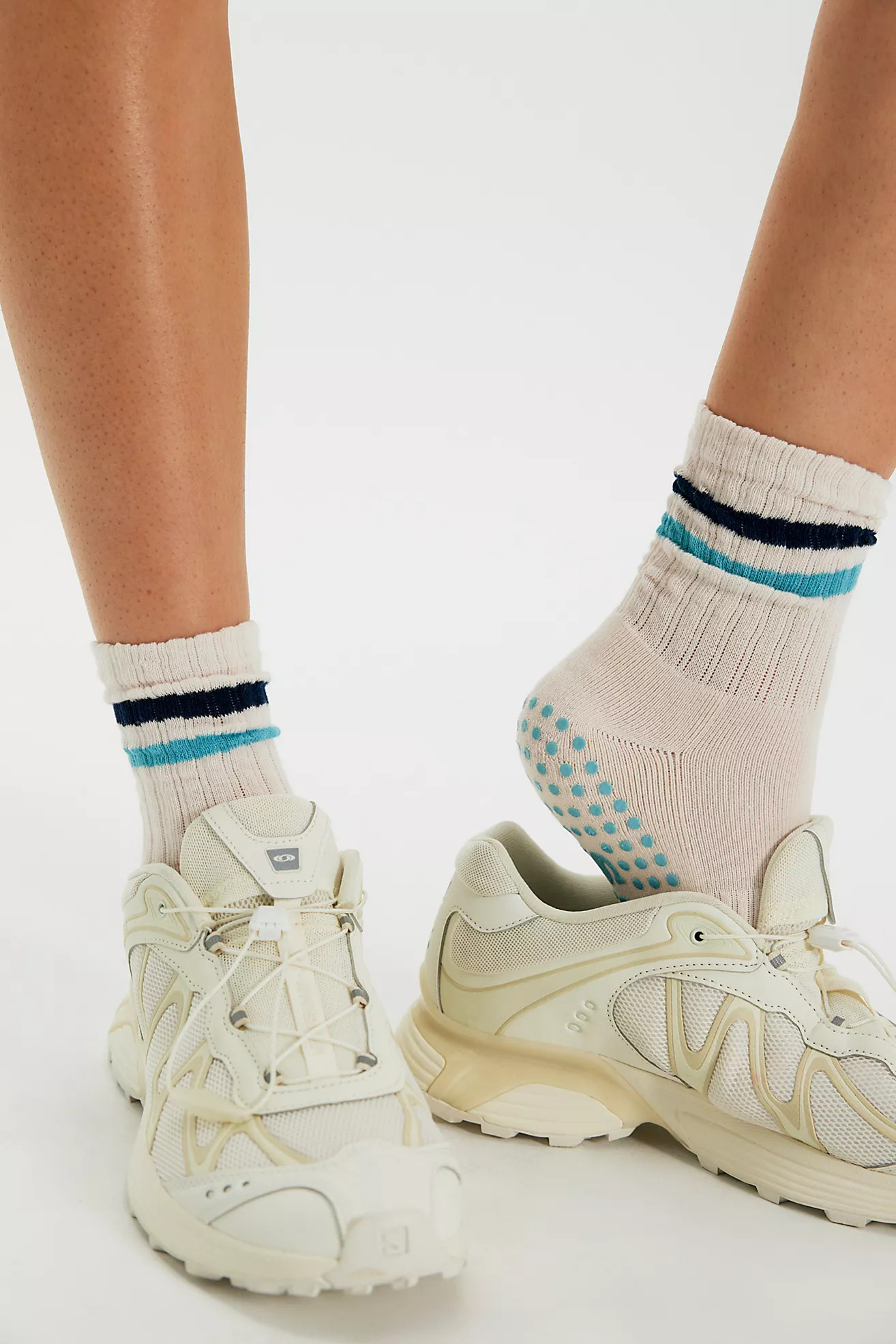 Souls. Retro Pilates Grip Socks | Free People (Global - UK&FR Excluded)