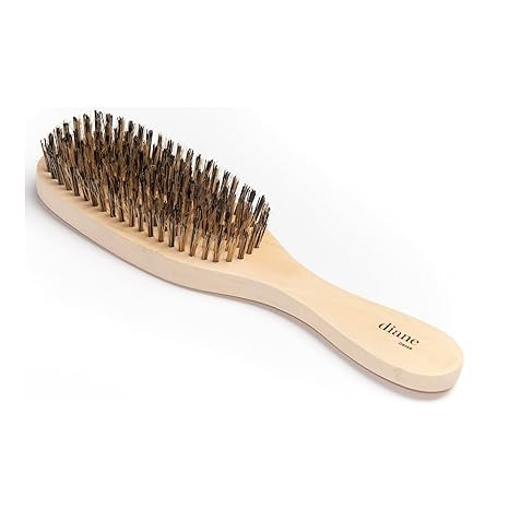 Diane Reinforced Boar Bristle Wave Brush for Men and Barbers – Hard Bristles for Thick to Coars... | Amazon (US)