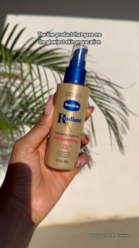 Vaseline body oil 