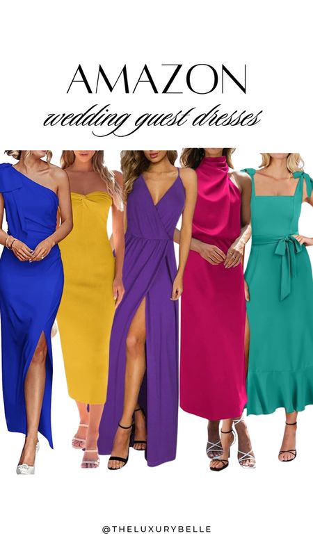 Amazon wedding guest dresses 

#LTKstyletip #LTKSeasonal #LTKwedding