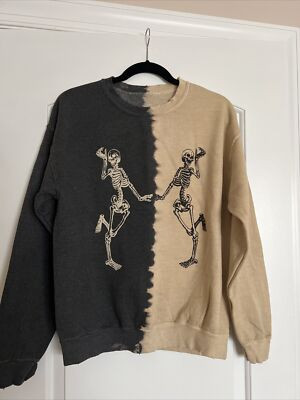 NWT Forever 21 Dancing Skeleton Sweatshirt S/M  | eBay | eBay US