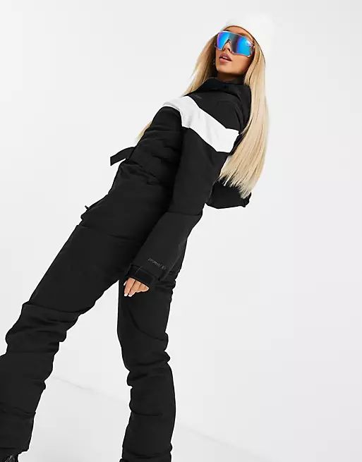 Protest RETROS snowsuit in black Exclusive at ASOS | ASOS (Global)