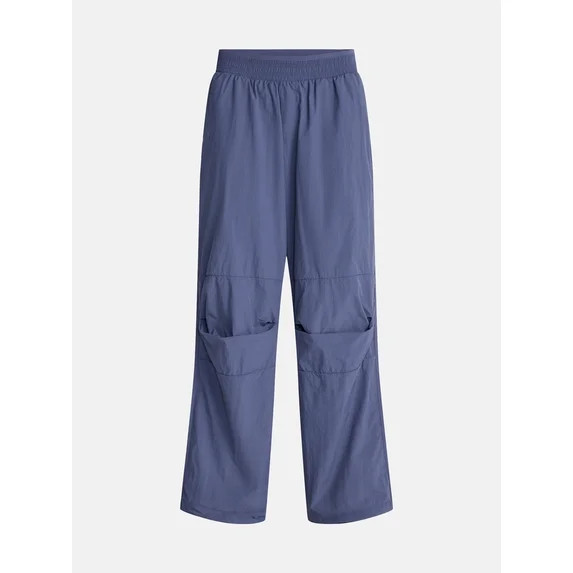 Avia Women's and Women's Plus Crinkle Pants with Pleated Knees, 27" Inseam, Sizes XS-4X | Walmart (US)
