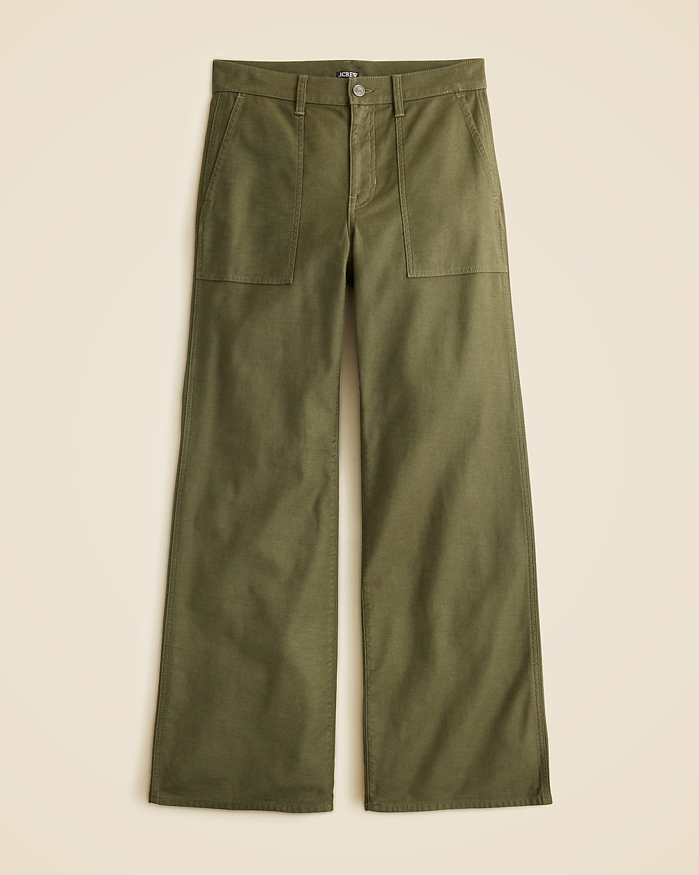 Camp-pocket wide-leg pant | J. Crew US