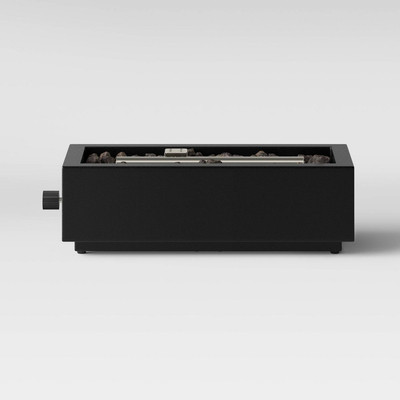 Threshold 14" Outdoor Dining Patio Tabletop Portable Fireplace Propane Fire Pit | eBay US