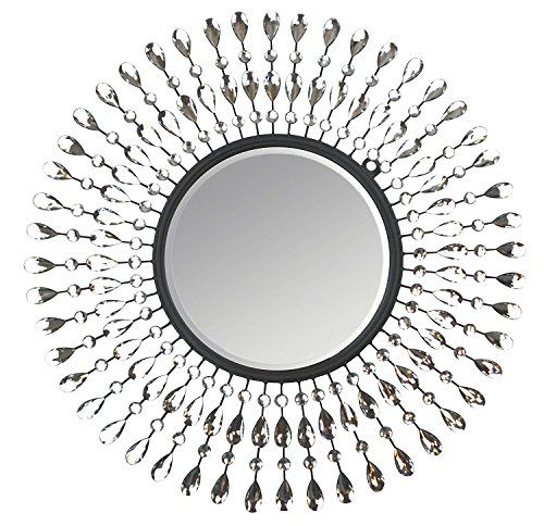 Lulu Decor, Pearl Drop Wall Mirror, Metal Wall Mirror, Frame Size 25", Perfect for Housewarming Gift | Amazon (US)