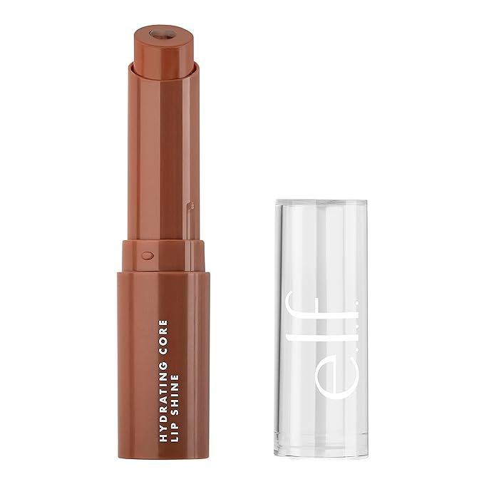 e.l.f. Hydrating Core Lip Shine, Conditioning & Nourishing Lip Balm, Sheer Color Tinted Chapstick... | Amazon (US)