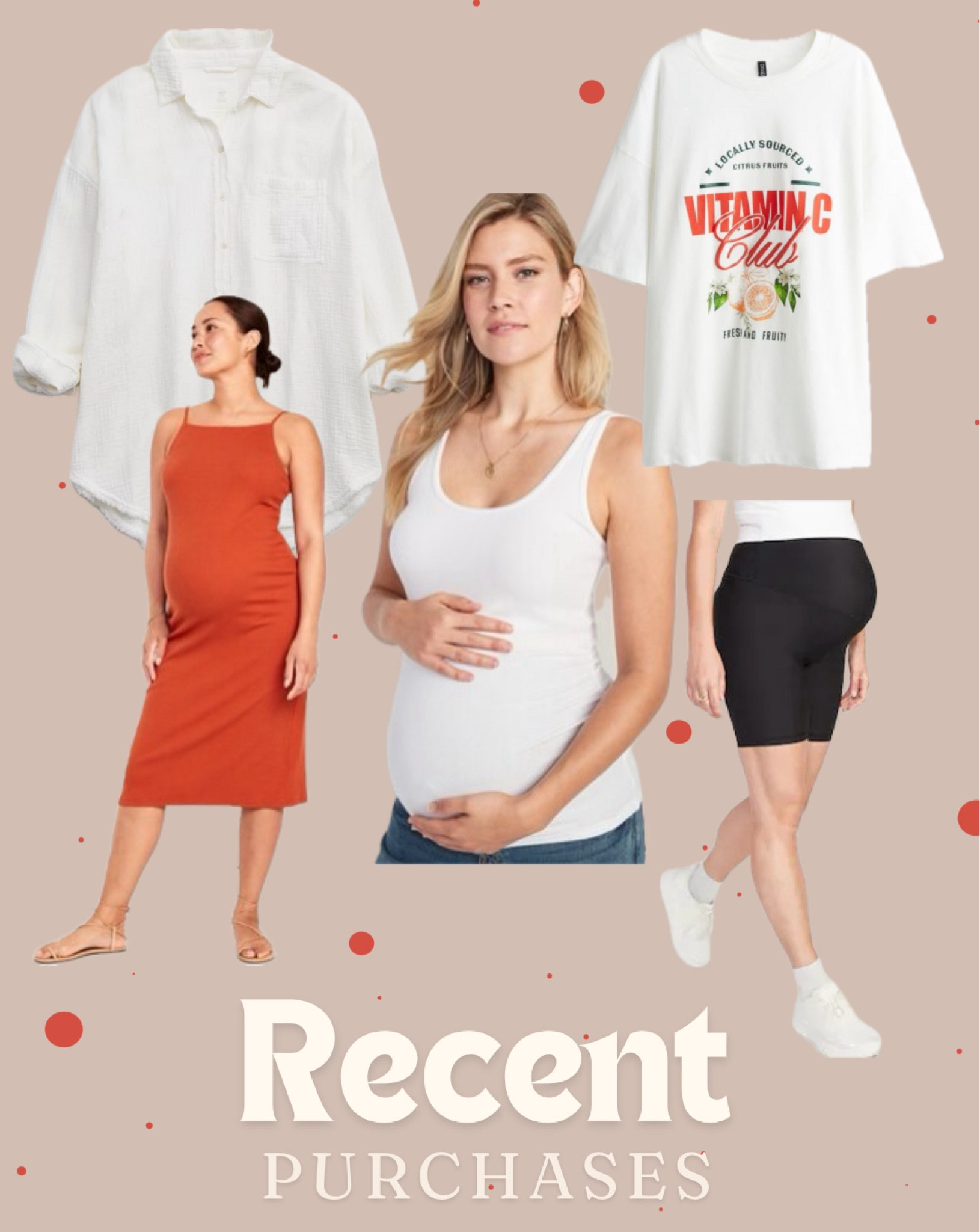 Third trimester recent purchases from Aerie, Old Navy, and H&M🧡 maternity and bump friendly options for summer! 

#LTKfindsunder50 #LTKmidsize #LTKbump