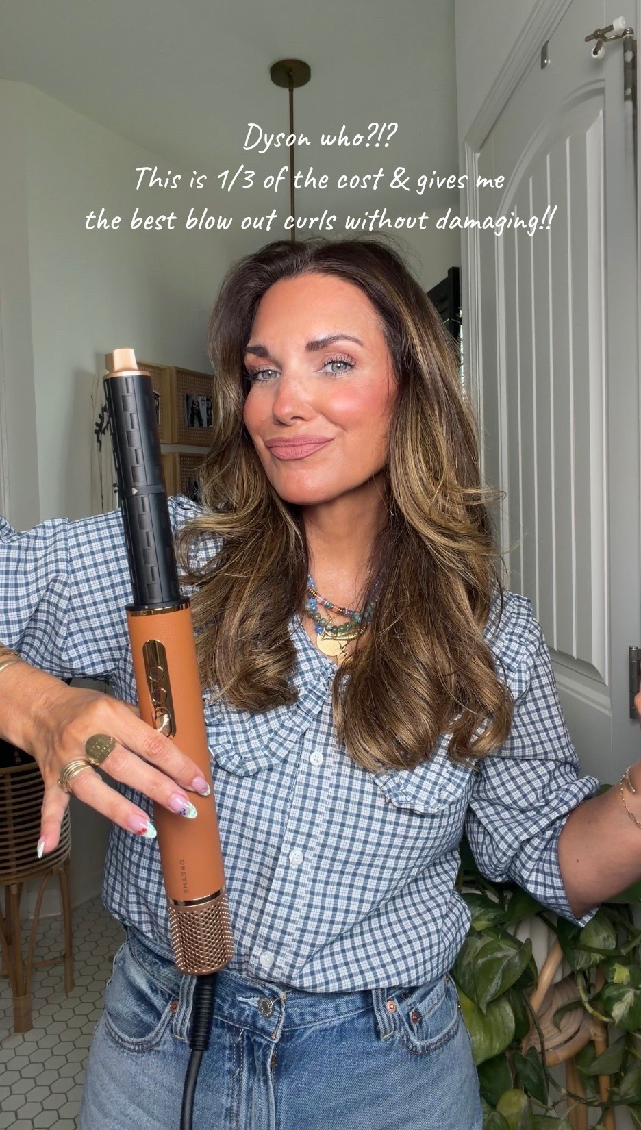 Save your money and get this instead!! Gives the perfect blow out curls & is more powerful than the Dyson!! Love mine!!

#LTKselfcare #LTKmomlife #LTKmorningroutine