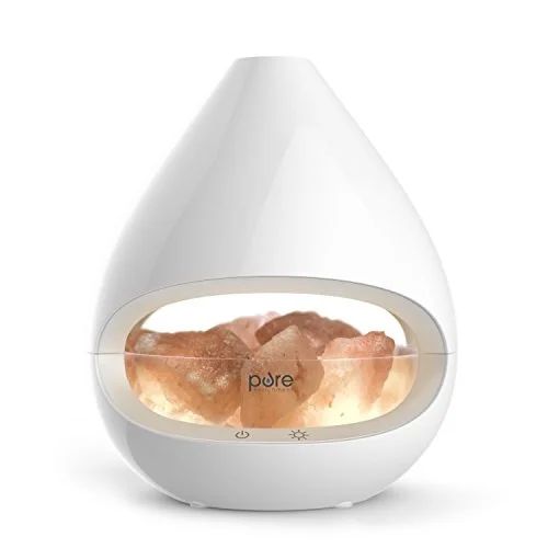 Pure Enrichment PureGlow Crystal - The Original 2-in-1 Himalayan Salt Lamp and Ultrasonic Essenti... | Walmart (US)