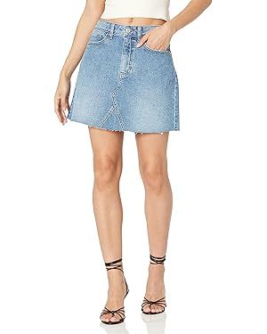 The Drop Women's Arhaan Denim Mini Skirt | Amazon (US)