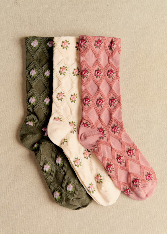 Julia 3-Pack Socks Gift Box | Sezane Paris - US