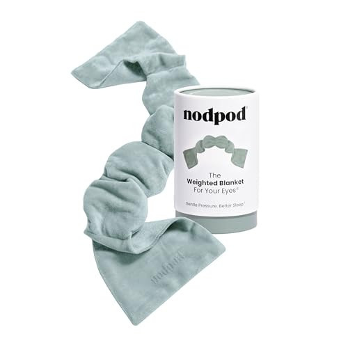 Nodpod Gentle Pressure Sleep Mask | Patented Light Blocking Design for Sleeping, Traveling & Relaxation - Sage | Amazon (US)