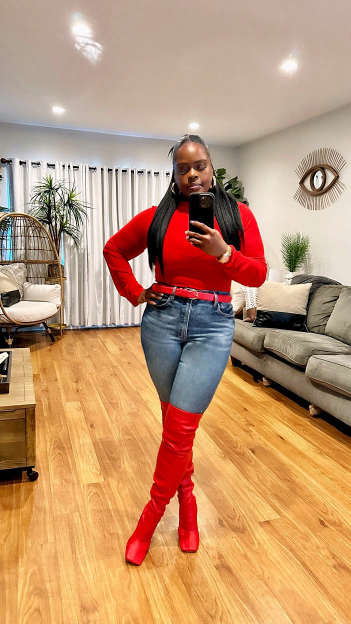 Cute transitional outfit. 

#springtransition #wintertransition #jeans 

#LTKmidsize #LTKstyletip #LTKSeasonal