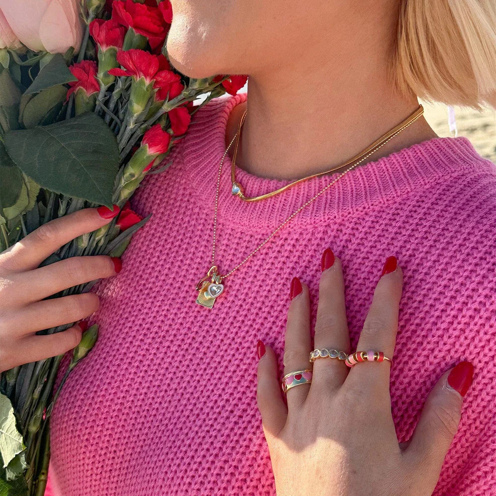 Enamel Bead Fidget Ring | Pura Vida Bracelets