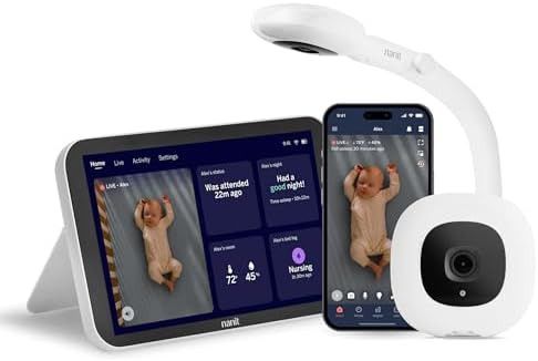 Nanit Smart Baby Monitor System with Floor Stand - Crystal-Clear Video, Real-Time Notifications, ... | Amazon (US)