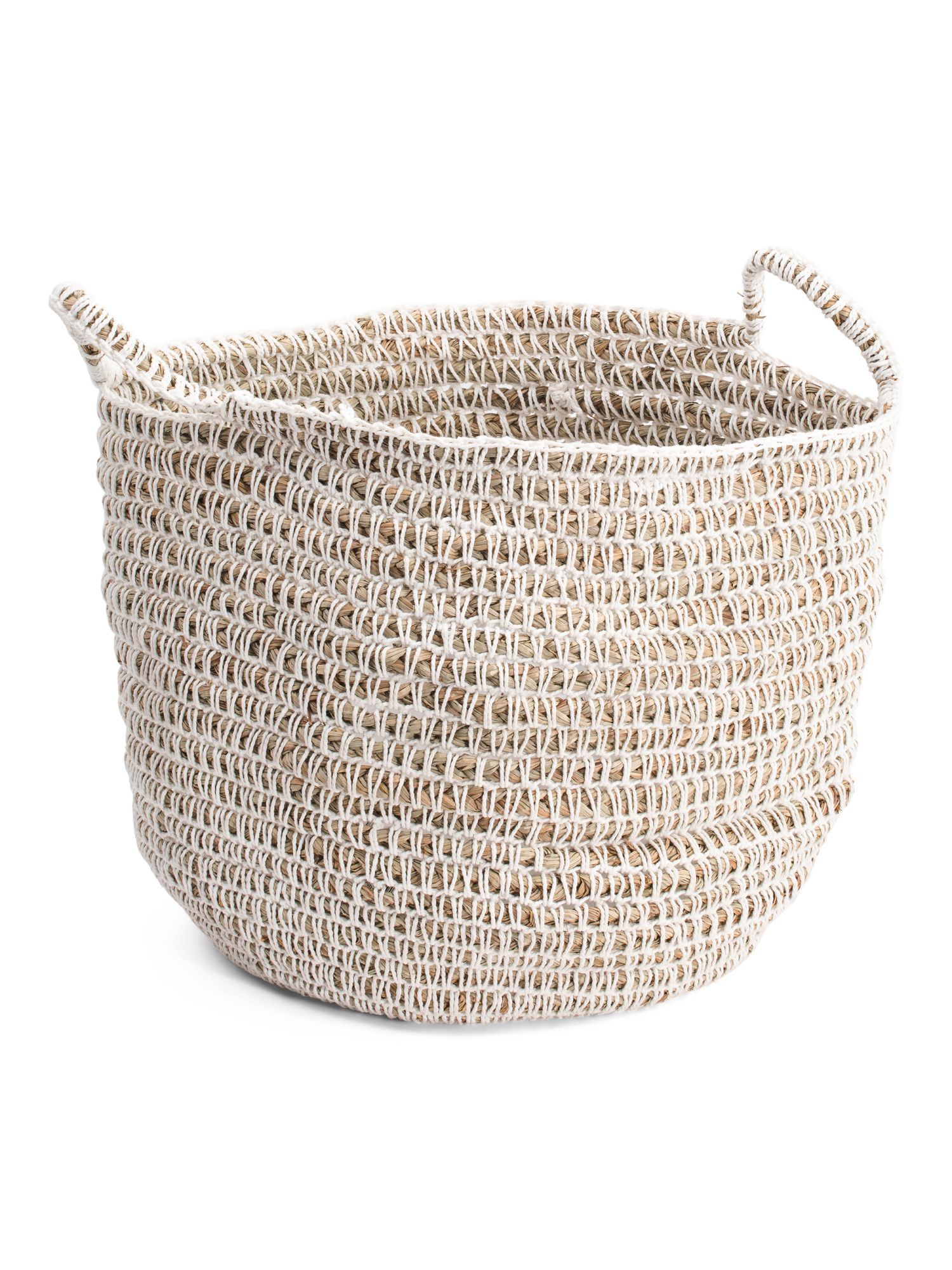 Large Crochet Woven Basket | Office & Storage | Marshalls | Marshalls