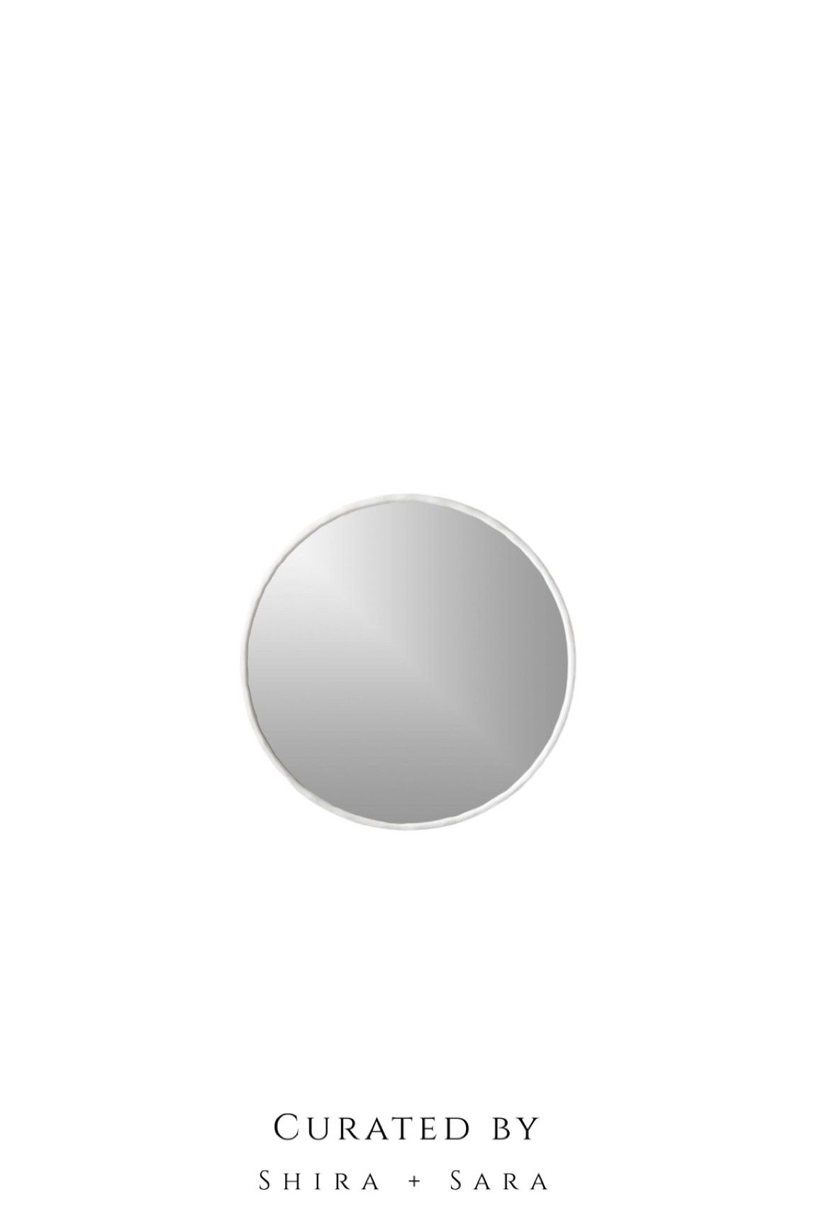 Quite possibly our favorite retail find to date! This oversized 48” round white sand-cast mirror will help give any blank wall our unique #OrganicModernCoastalScandi aesthetic! Him above a foyer sideboard or bedroom dresser, this mirror is a subtle showstopper. Linked in stories and highlights. 
xx, Shira + Sara 🤍 
#CuratedByShiraAndSara #StudioEttHem #StudioEttHemFinds

#LTKhome