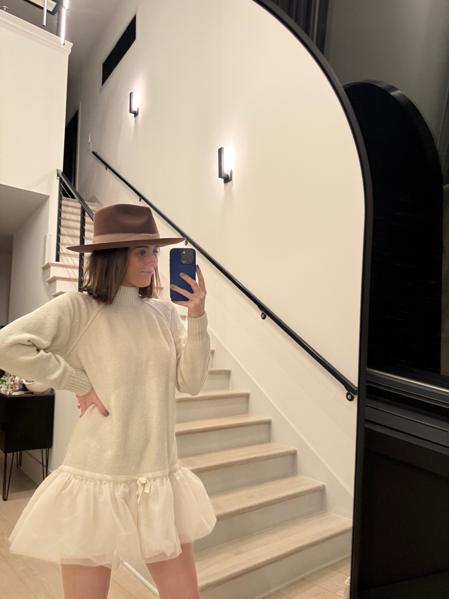 Wore this to my wedding dress appointments but had to pull it out again because I’m obsessed 🤍✨

#LTKSeasonal #LTKHoliday #LTKStyleTip