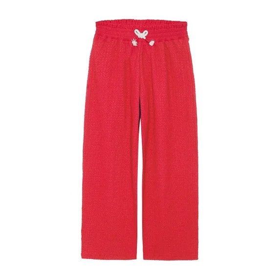 Wonder Nation Girls Smocked Waist Pant, Sizes 4-18 & Plus | Walmart (US)