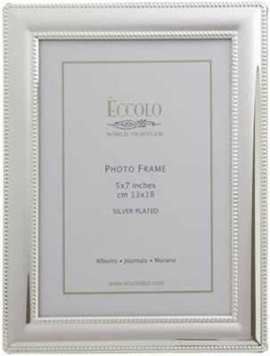 Eccolo Smooth Beaded 4x6 Picture Photo Frame | Amazon (US)