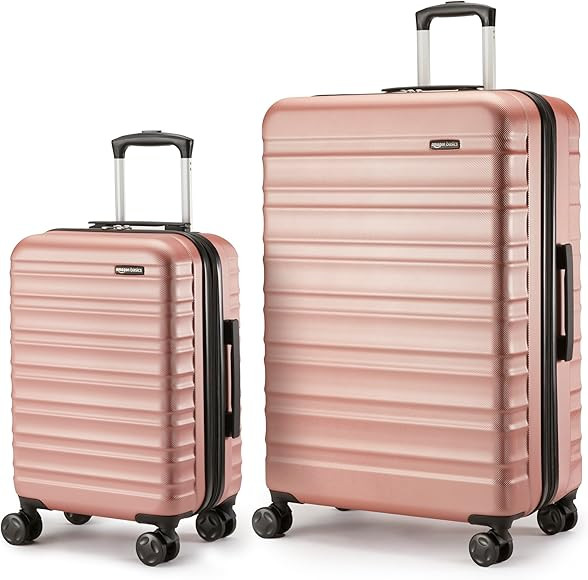 Amazon Basics 2-Piece Luggage Set (21", 30"), Hardshell Suitcases With Wheels, Expandable For Up ... | Amazon (US)