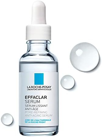 La Roche-Posay Effaclar Pore Refining Anti-Aging Serum with Glycolic Acid and LHAs to Target Fine... | Amazon (US)