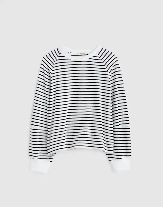 Relaxed Long-Sleeve Raglan Tee | Madewell