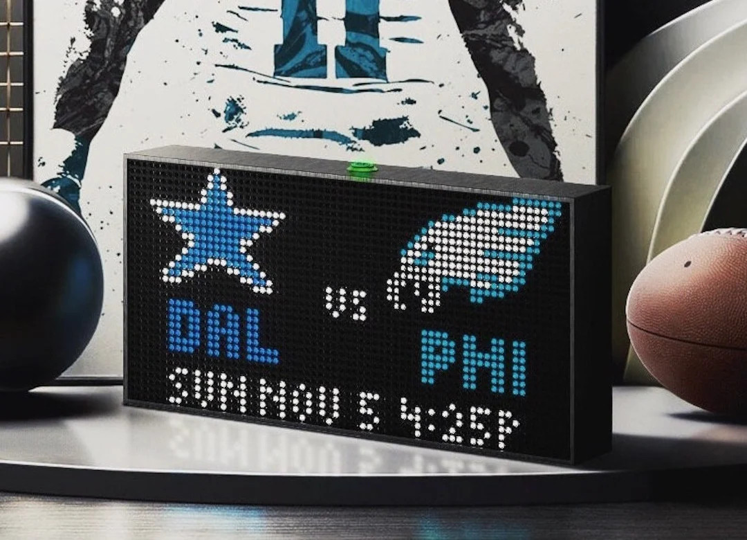 GLANCE LED Live Sport Stock Crypto LED Ticker Man Cave Decor Man Cave Gift Man Cave Bar Sport Off... | Etsy (US)