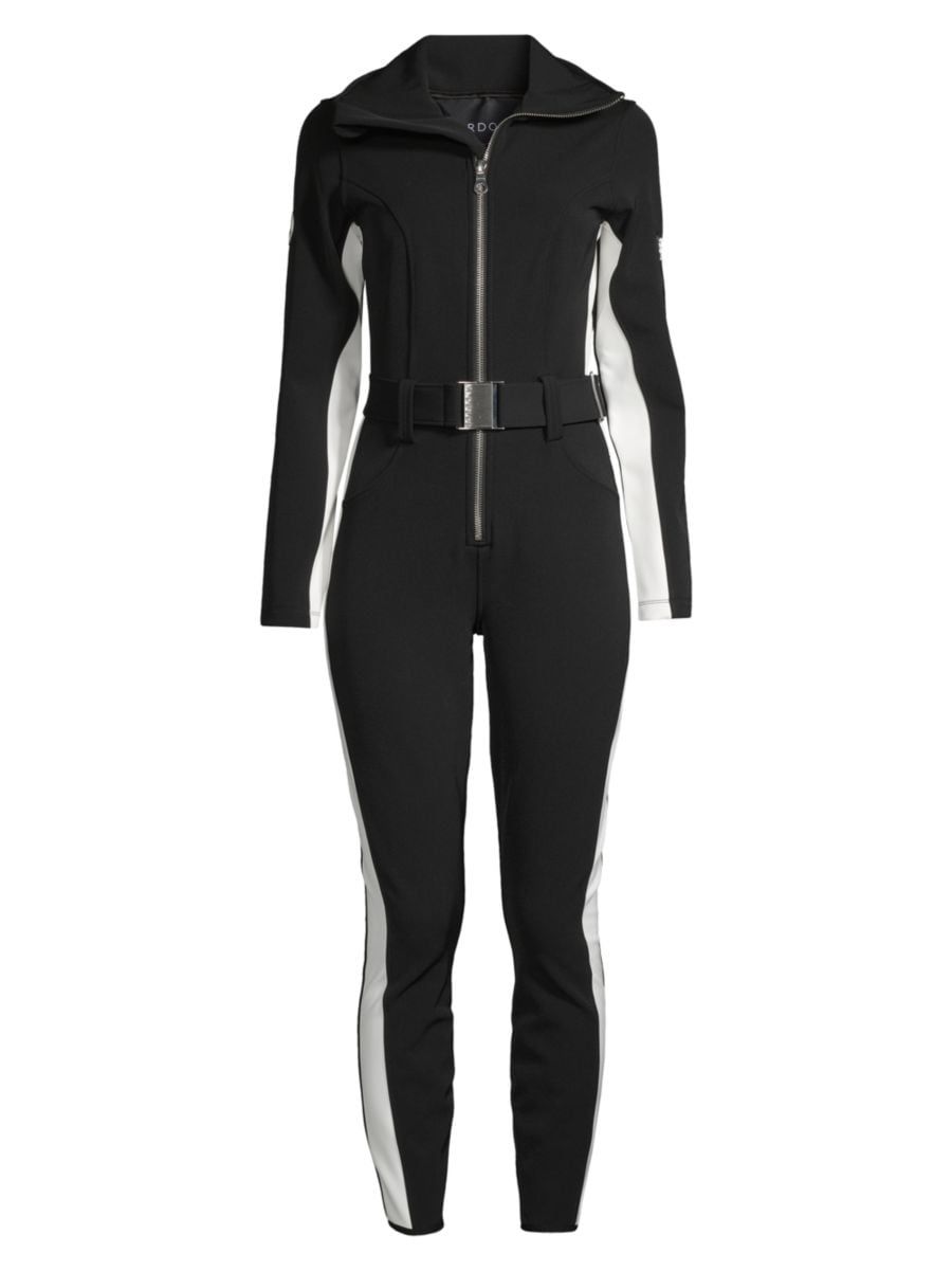 Cordova Belted Stripe Stretch Ski Suit | Saks Fifth Avenue