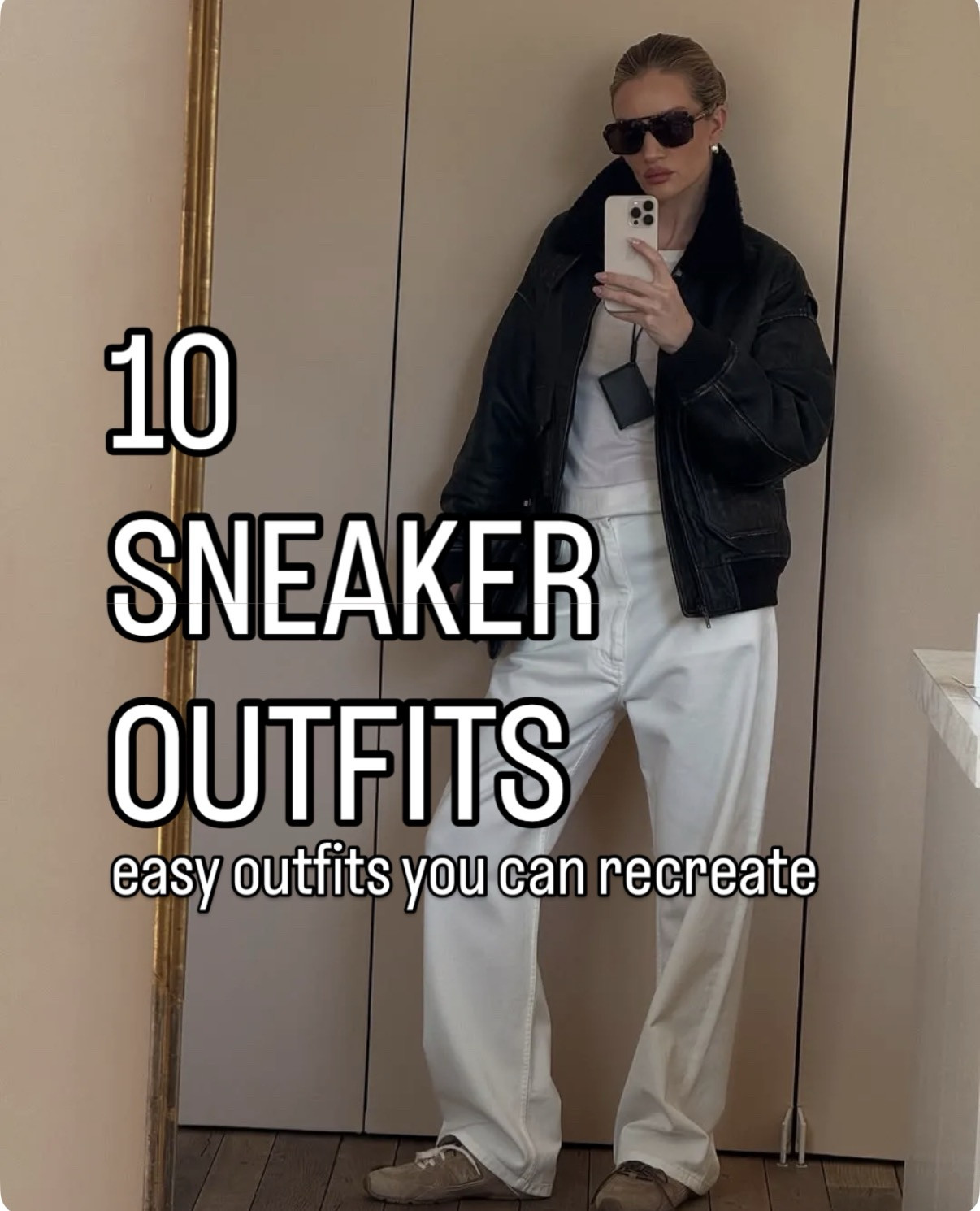 Sneakers are one of the easiest ways to make an outfit feel effortless. Sharing some of my favorite sneaker outfit ideas featuring neutral sneakers, brown suede sneakers, and everyday pairs you can style with jeans, trousers, leggings, and casual layers. These are the kinds of outfits I reach for on repeat because they’re comfortable but still look put together.

sneaker outfits, brown suede sneakers outfit, neutral sneaker outfit, casual sneaker outfits, everyday outfit ideas