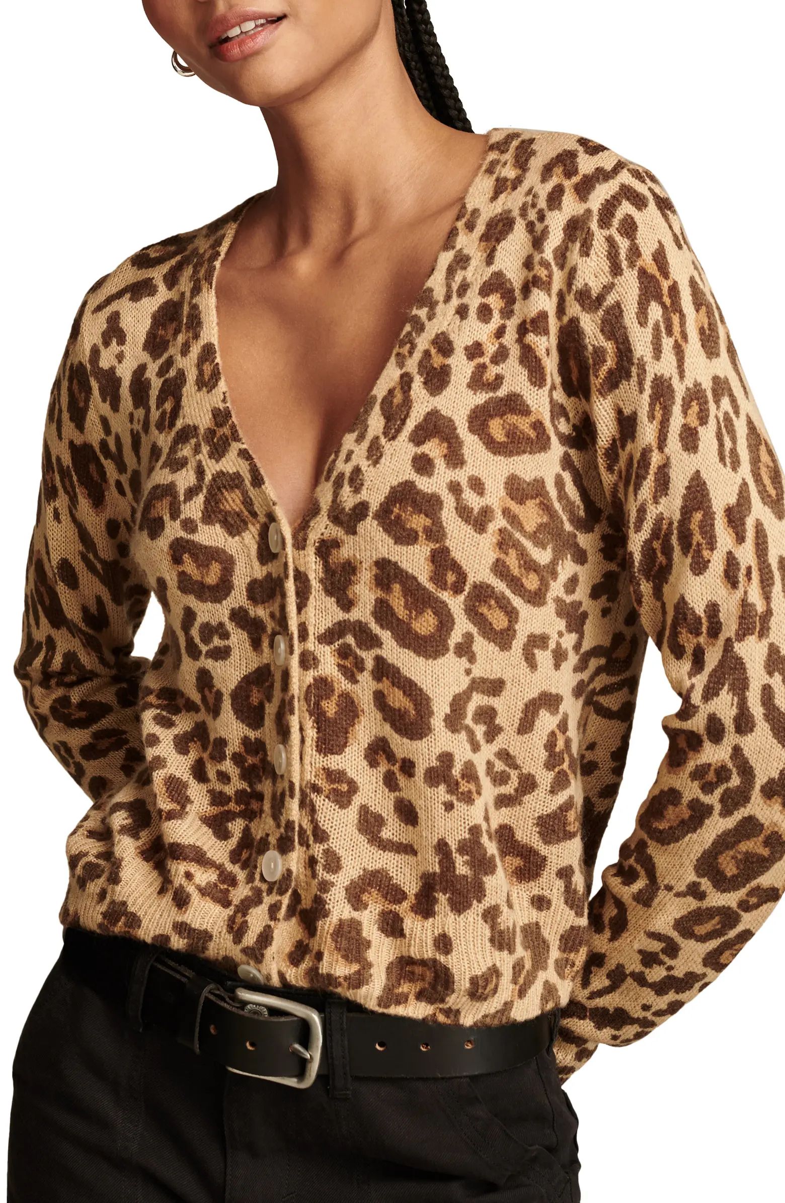 Leopard Print Cardigan | Nordstrom