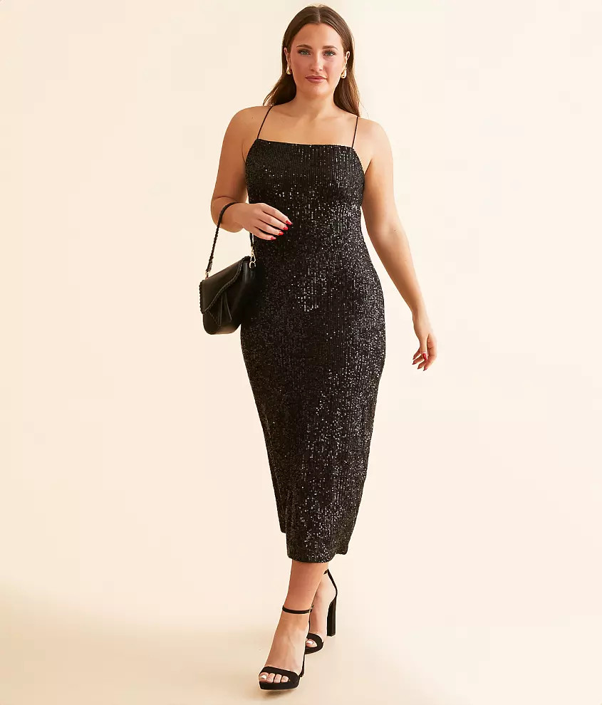 Paulina Sequin Maxi Dress | Buckle